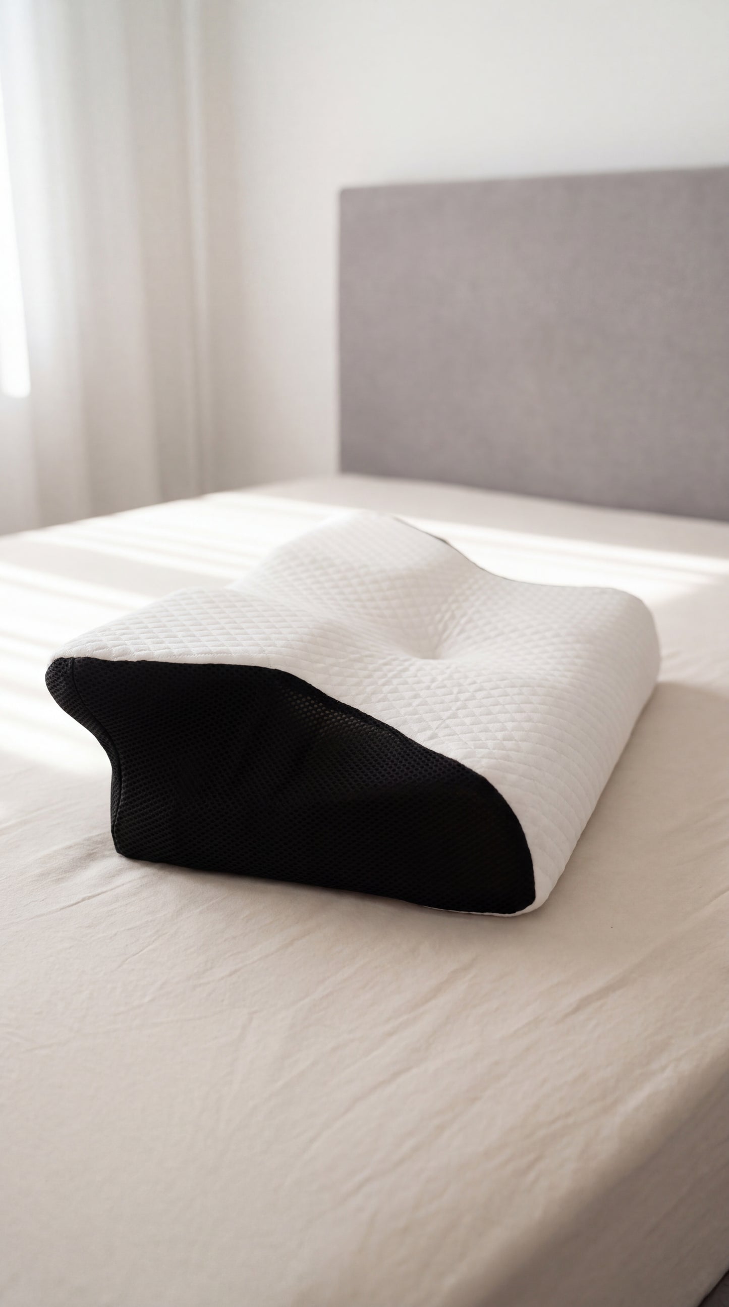 SleepX™ Ergonómiai Ortopéd Memóriahabos Párna – Nyak- és Háti Fájdalmak Ellen